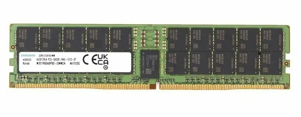M321R8GA0EB0-CWM, Модуль памяти Samsung DDR5 5600 RDIMM 64G M321R8GA0EB0-CWM, Модуль памяти Samsung DDR5 5600 RDIMM 64G