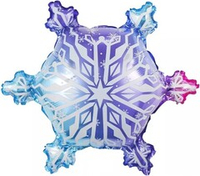 Фигура 26" Волшебная снежинка, Градиент в уп Fl