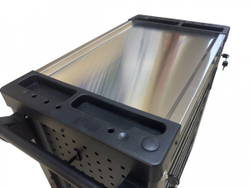 Инструментальная тележка GW-8ST BLUE Great Wolf (8 ящиков, центральный замок, колеса с блокировкой, усиленная)