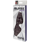 Фиолетово-черная маска BLAZE BLINDFOLD PURPLE (Цвет: фиолетовый с черным)