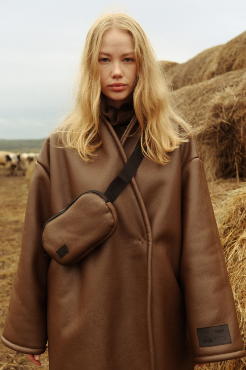 Дубленка NE SHUBA Brown