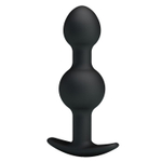 Анальные шарики Baile Pretty Love, силикон, 10,4 см