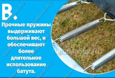 Набор пружин для батута 6 футов