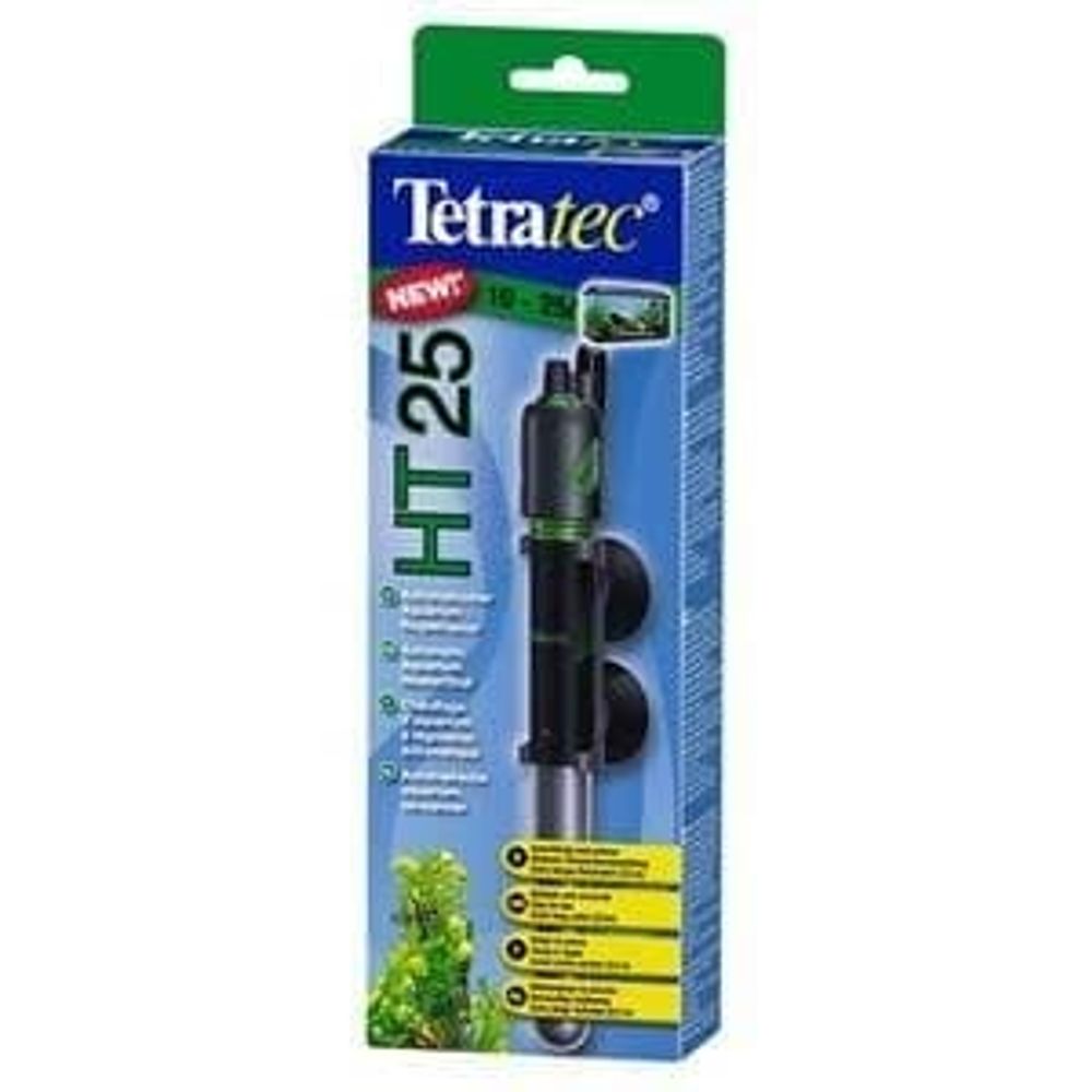 TetraTec HT 25 терморегулятор 25Вт для аквариумов 10-25 л