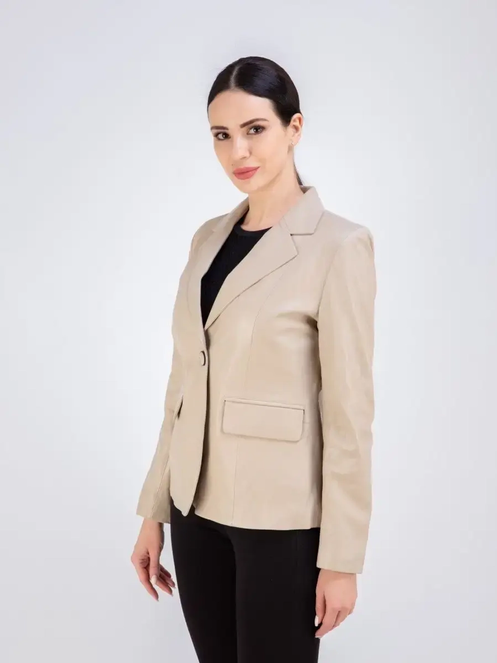 Куртка женская из натуральной кожи Турция