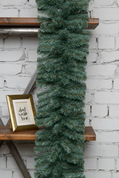 Хвойная гирлянда Кремлевская голубая 270*20 см., ПВХ, ЕлкиТорг (23011)