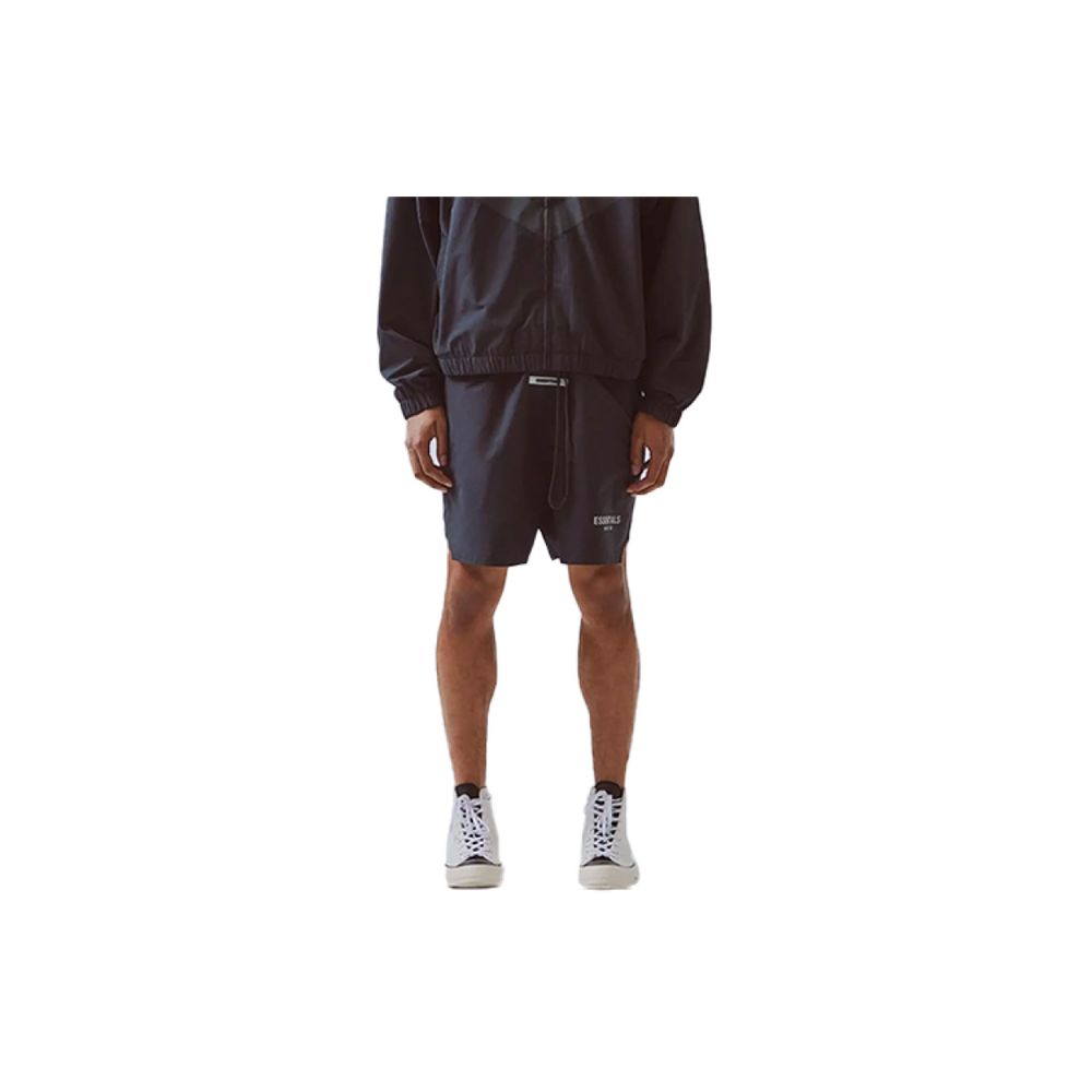 Шорты Fear of God Essentials FW19 Nylon Active Shorts Black, FOG-FW19-76