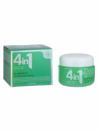 Маска для лица ночная С центеллой азиатской DR. G50 4 IN 1 DODO SLEEPING MASK (CICA) 70 МЛ - DR. CELLIO