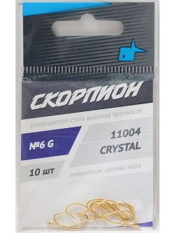 Крючки "Crystal" (Скорпион)