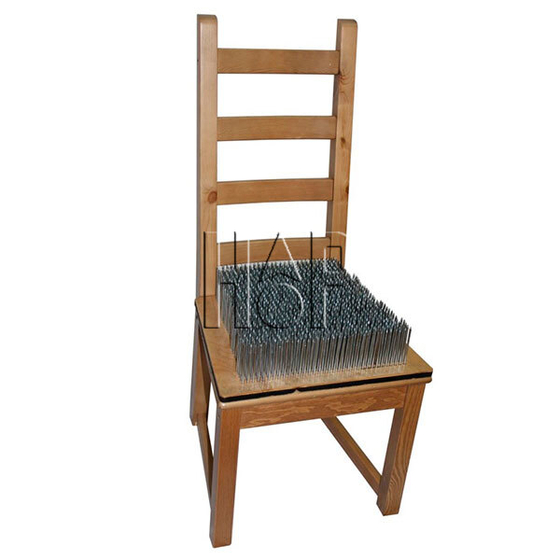 Учебный экспонат Стул йога (Кресло с гвоздями)