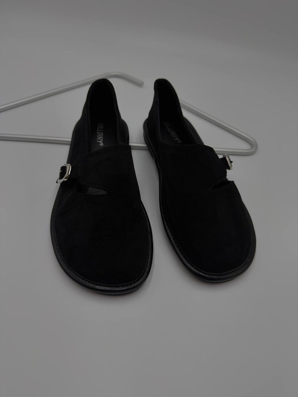 Туфли женские экокожа арт. 455-1 цвет "чёрный"