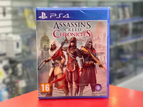 PS4 Assassins Creed Chronicles Трилогия (Новый, Русские субтитры, CUSA-03440)