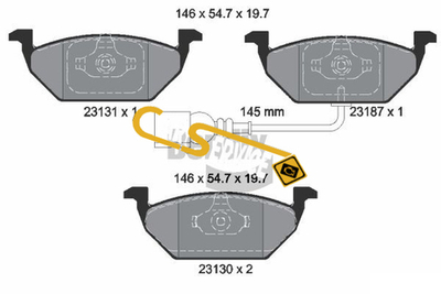 BENDIX Braking - BPD1001