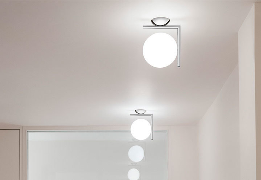 Wall design lamp  IC C/W 2 by Flos