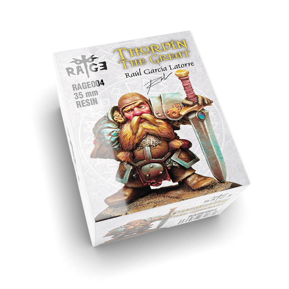 Миниатюра Rage Resin Miniatures - Thorvin, The Great - 35MM