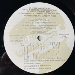 Винтажная виниловая пластинка LP T. Rex Zinc Alloy And The Hidden Riders Of Tomorrow (Japan 1983) (No Obi)