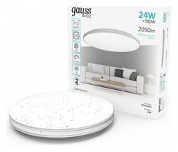 Накладной светильник Gauss Basic Space Line НПС 995440224