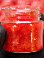 Хлопья - слюда 88656 Оранжевый неон - для литья изделий и творчества