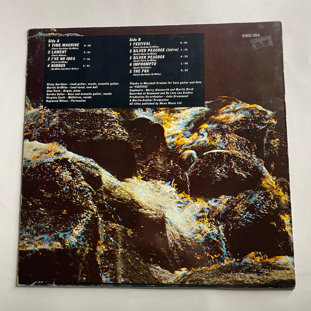 Винтажная виниловая пластинка LP Beggars Opera Waters Of Change (Германия 1980)