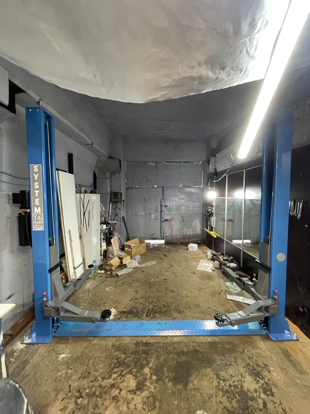 Двухстоечный автомобильный подъемник SYSTEM T4i 380V