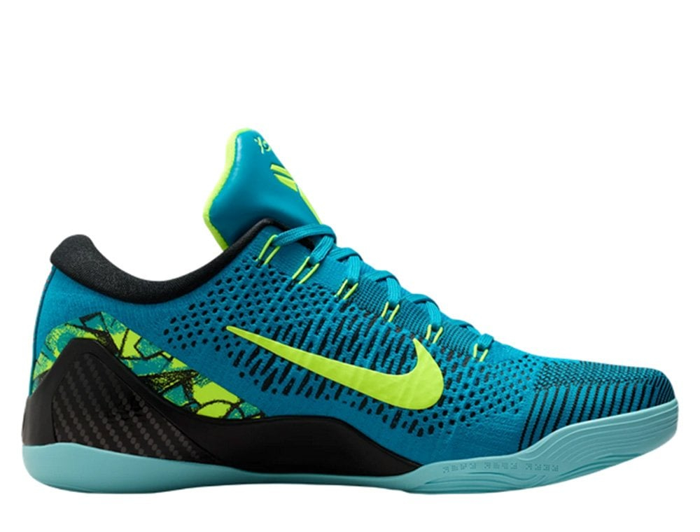 Баскетбольные кроссовки Nike Kobe 9 Elite Low Protro “Perspective” Neo Turquoise/Volt