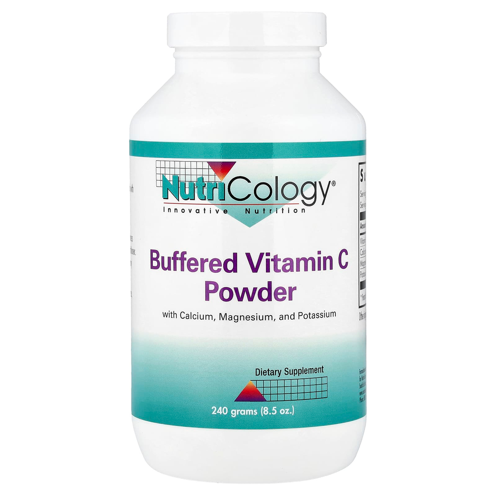 Nutricology, Buffered Vitamin C Powder, 8.5 oz (240 g)