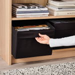 Коробка IKEA DRONA (ДРЁНА), Черный, 25x35x25 см