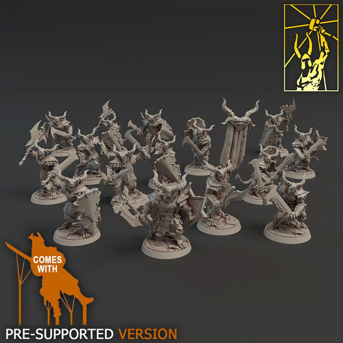 Демон принц бес суккуб Бородатый дьявол Воин Паладин Варвар Файтер Рыцарь 1 шт. миниатюра для dnd, днд, pathfinder, фентези, Настольная игра, НРИ, Варгейм, РПГ