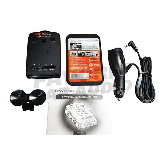 Радар-детектор Sho-Me Signature G-1000 GPS