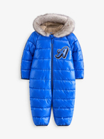 Комбинезон утепленный с капюшоном для мальчика Next Q78-742, Синий