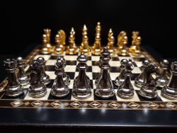 Шахматы "Престиж" малые 25х25 см (2811.BLK) 2