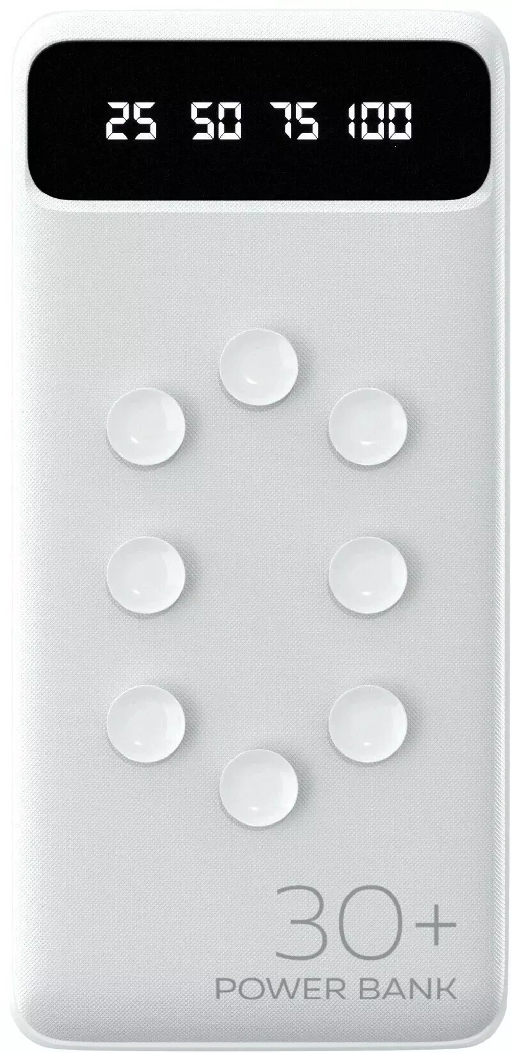 Портативный аккумулятор 30000 mAh PB42S-30 More choice white