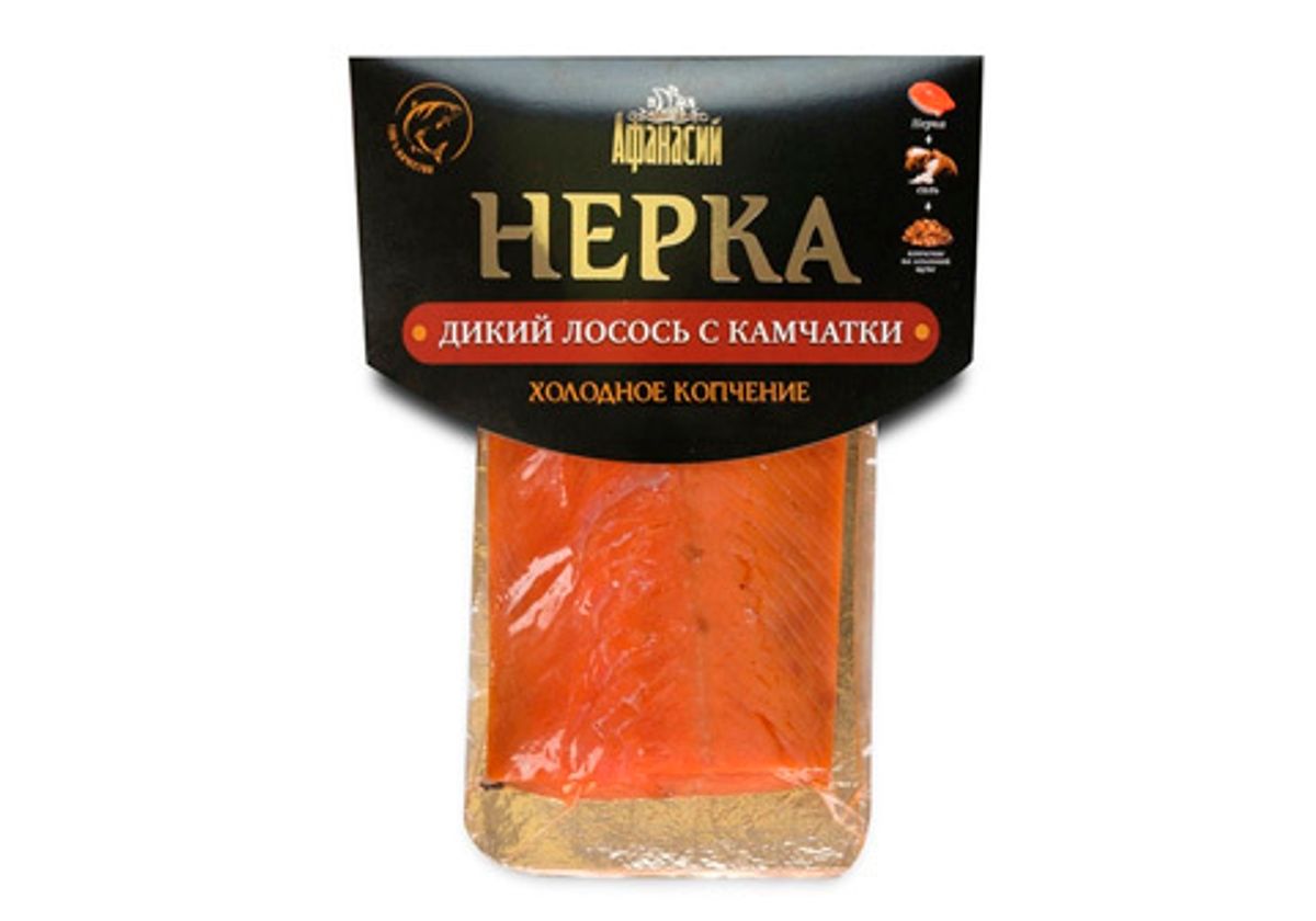 Нерка слабой соли ломтики, 120г
