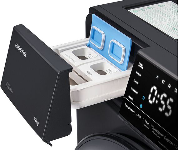 Стиральная машина HIBERG i-DDQ6A - 1214 Sd