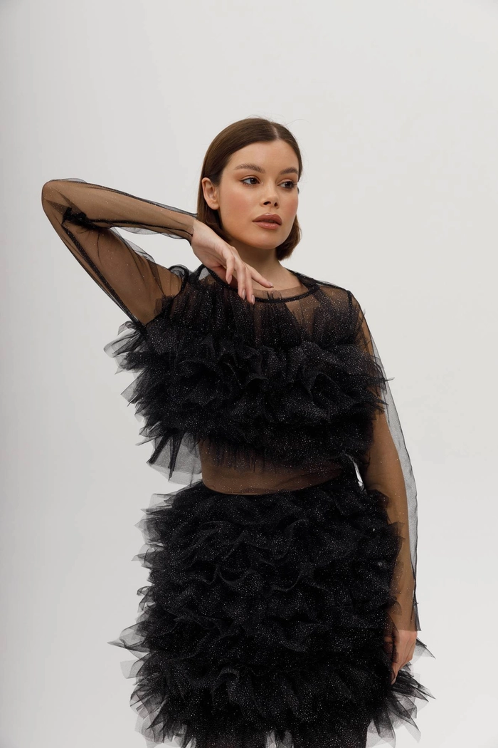 БЛУЗА ВЕРНА ЧЕРНЫЙ