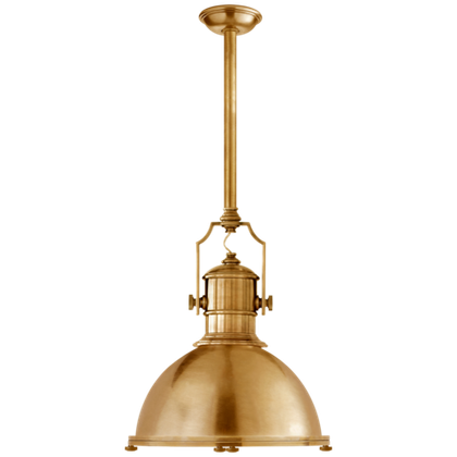 Светильник Visual Comfort Country Industrial Large Pendant