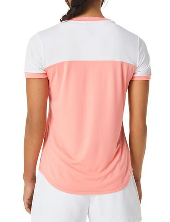 Женская теннисная футболка Asics Court Short Sleeve Top - Розовый