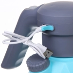 Опрыскиватель аккумуляторный 3л цвет голубой USB QW1A