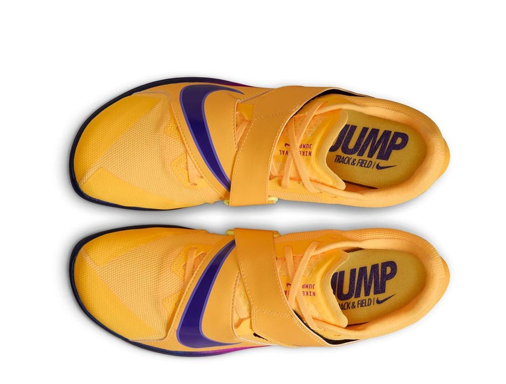 Шиповки беговые Nike Zoom Rival Jump U Желто-Синие
