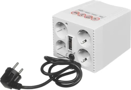 Стабилизатор напряжения Powercom TCA-1200 600Вт 1200ВА