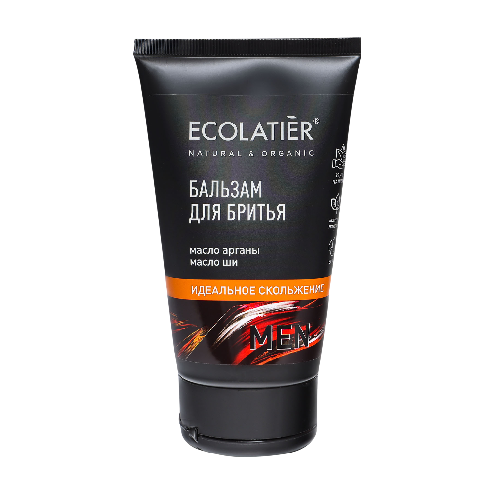 Мужской бальзам для бритья Идеальное Скольжение 150мл (ECOLATIER)
