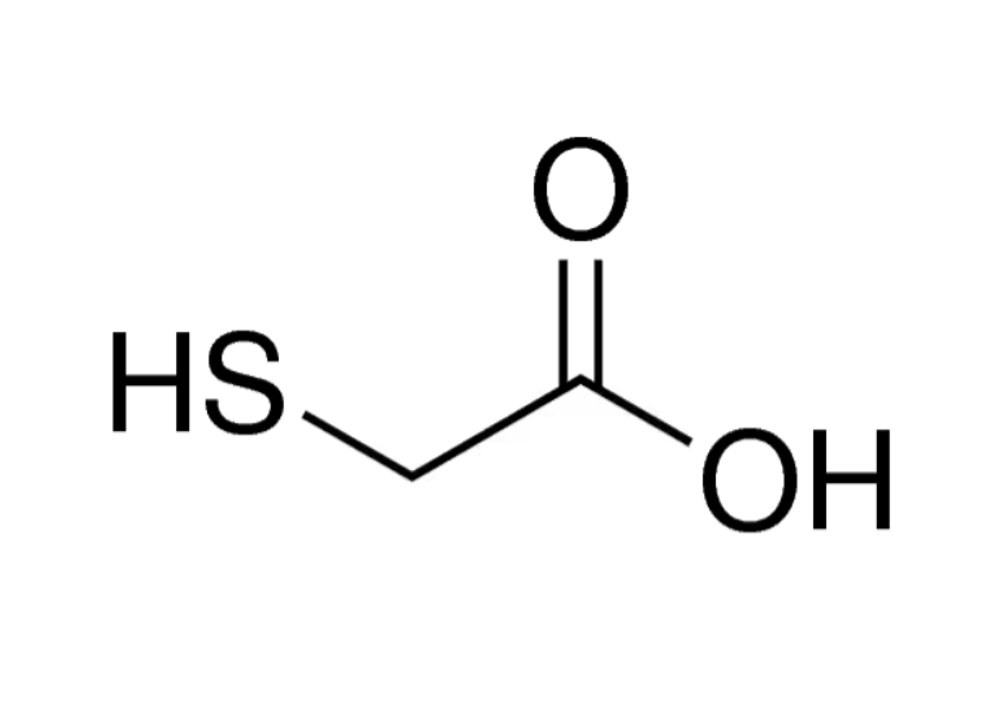 Тиогликолевая кислота формула структура