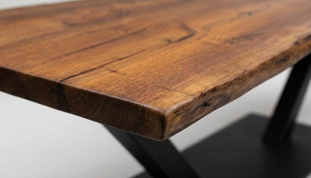 Стол обеденный из массива дуба BARK 220