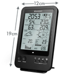 Погодная станция Bresser с наружным датчиком 5-в-1, черный