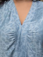 Блуза Влада (джинс) Б15530-1М LT Collection