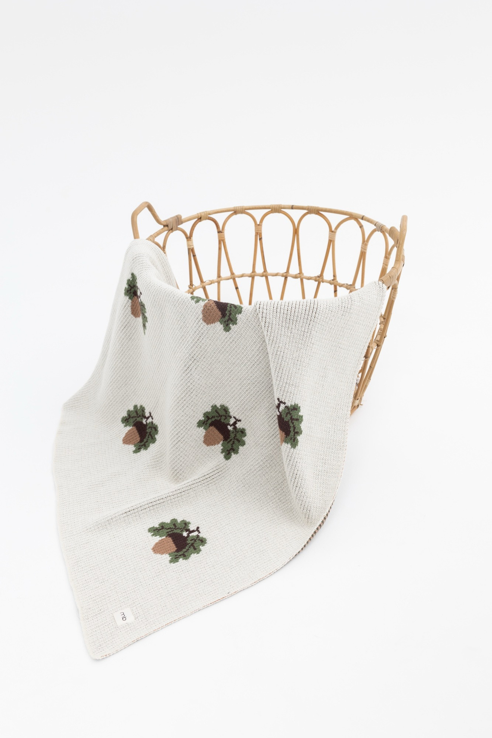 Плед Желуди, Молочный