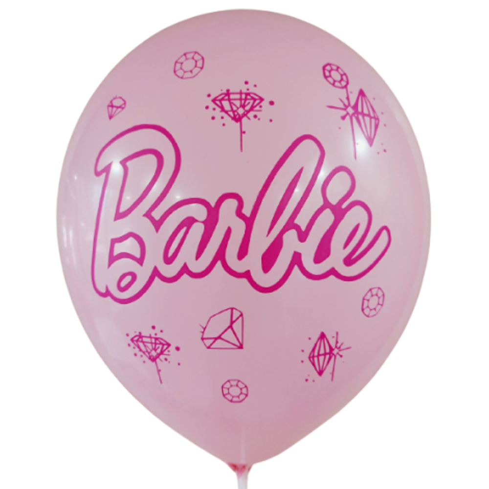 Шар 12" В стиле Барби ассорти ЗБ 10 шт