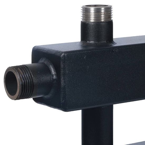 Коллектор Rommer (дублер компакт) с гидроразделителем на 3+3+1 контура до 85 кВт (RDG-0018-024037)