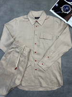 Льняной костюм Kiton