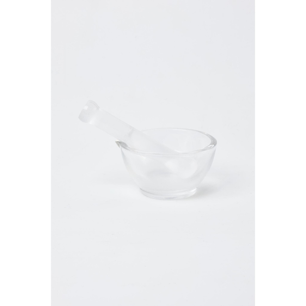 Ступка с пестиком стеклянная, 30 мл